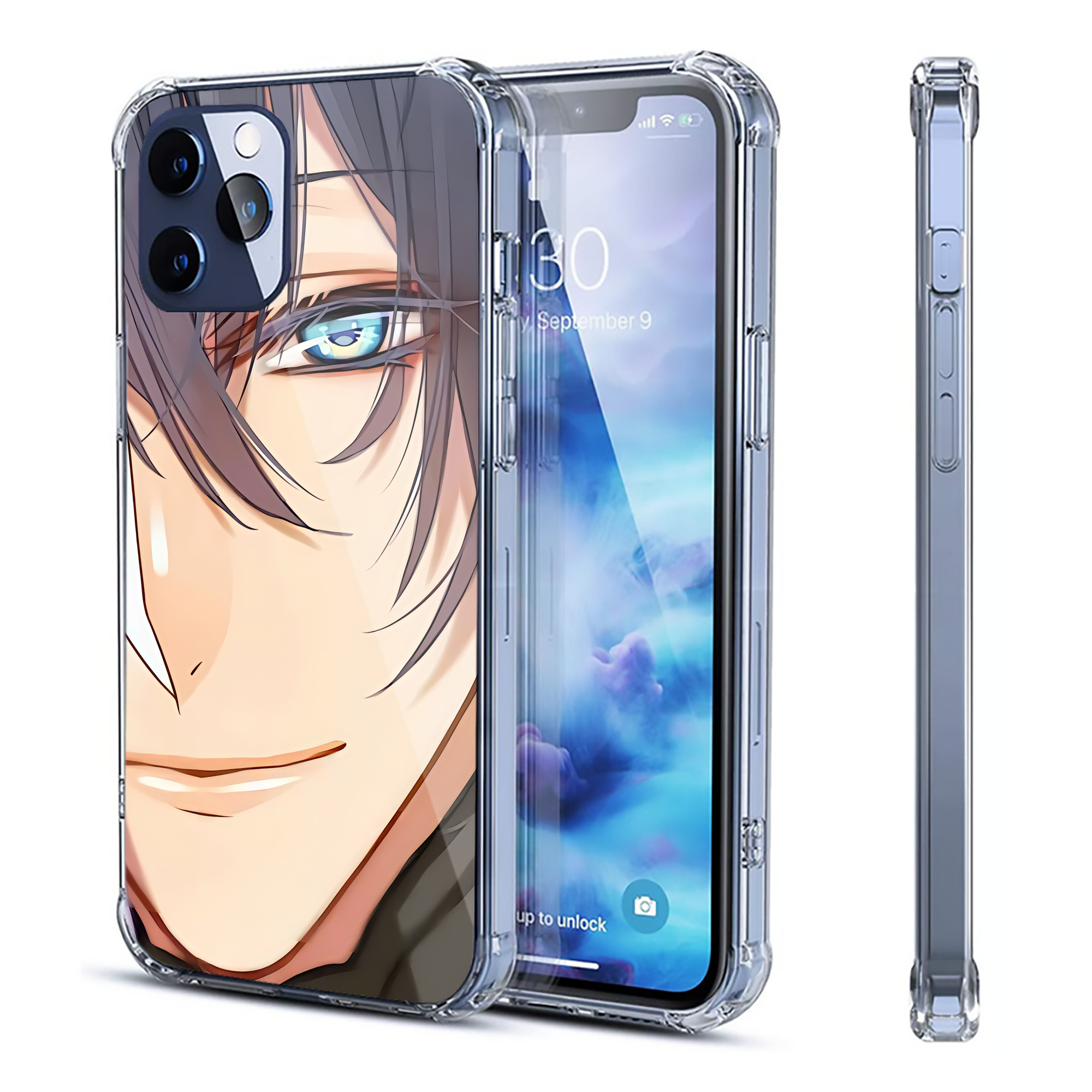 （画像用） 刀剣乱舞 Touken Ranbu 【iPhone 12シリーズ対応】透明スマホケース（クリアソフトケース）